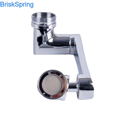 1440° Multi-Joint Rotatable Micro Nano Bubble Faucet Aerator with H59-1 Brass and SUS304 Stainless Steel for Deep Cleaning
