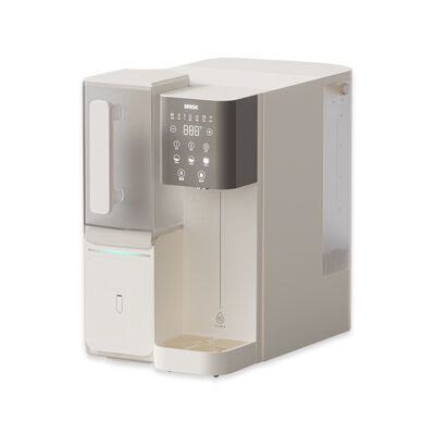 Purificador de agua RO de escritorio inteligente con filtración de múltiples etapas de calentamiento instantáneo de 2200W y diseño sin instalación