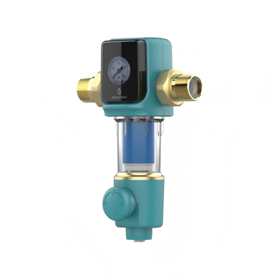 Filtro de sedimentos de centrifugado para toda la casa con filtración de partículas de 40 µm y sistema de filtración de discos multicapa para un alto rendimiento de flujo