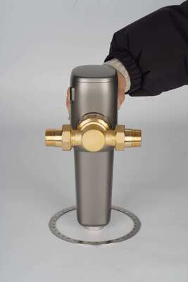 Filtro de agua prefiltro para toda la casa totalmente automático con filtración de precisión de 40 micrones y malla de acero inoxidable SUS 316L
