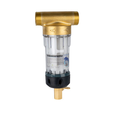 Prefiltro de agua de sedimentos de toda la casa con filtración de 40 micras Diseño reutilizable y malla de grado alimentario SS316L