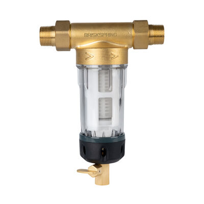 Prefiltro de agua de sedimentos de toda la casa con filtración de 40 micras Diseño reutilizable y malla de grado alimentario SS316L