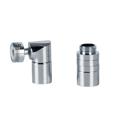 Aireador de grifo de micro-nanoburbujas giratorio de 720°, aireador de grifo de latón H59 para limpieza profunda y flujo de agua eficiente