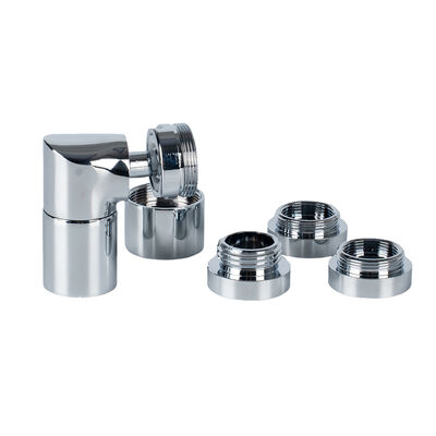Aireador de grifo de micro-nanoburbujas giratorio de 720°, aireador de grifo de latón H59 para limpieza profunda y flujo de agua eficiente