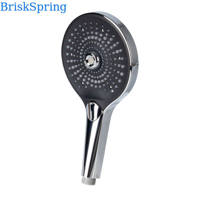 SUS304 Micro nano cabeza de ducha de burbuja de acero inoxidable con modos de pulverización múltiples y tecnología de ahorro de agua