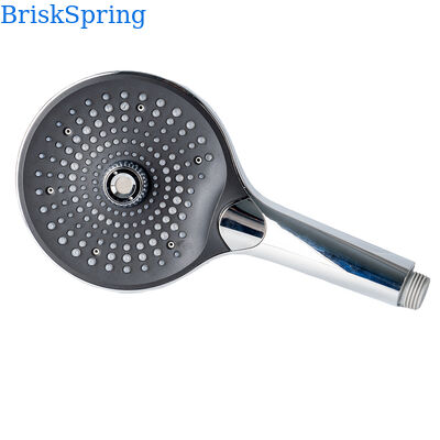 SUS304 Micro nano cabeza de ducha de burbuja de acero inoxidable con modos de pulverización múltiples y tecnología de ahorro de agua