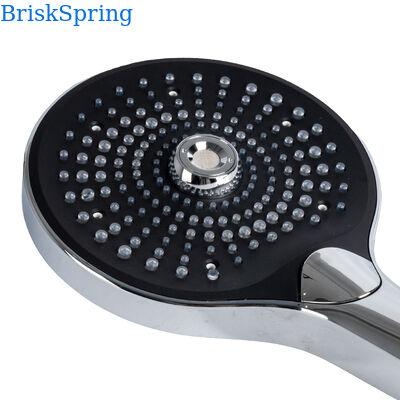 SUS304 Micro nano cabeza de ducha de burbuja de acero inoxidable con modos de pulverización múltiples y tecnología de ahorro de agua