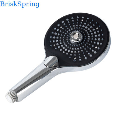 SUS304 Micro nano cabeza de ducha de burbuja de acero inoxidable con modos de pulverización múltiples y tecnología de ahorro de agua