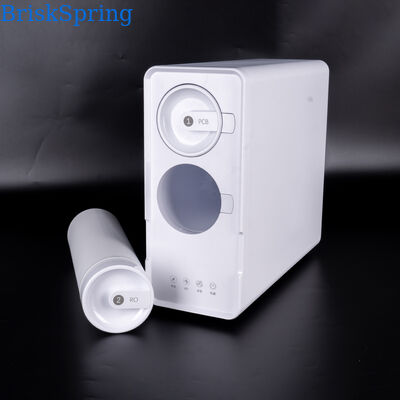 BriskSpring 600GPD Tankless RO Water Purifier with Silent Booster Pump and TDS Monitoring