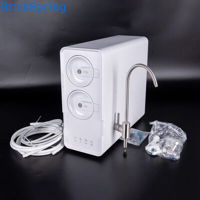 BriskSpring 600GPD Tankless RO Water Purifier with Silent Booster Pump and TDS Monitoring