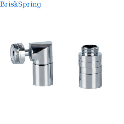 Aireador de grifo de micro-nanoburbujas giratorio de 720°, aireador de grifo de latón H59 para limpieza profunda y flujo de agua eficiente