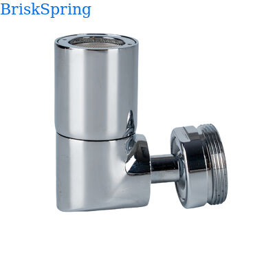 Aireador de grifo de micro-nanoburbujas giratorio de 720°, aireador de grifo de latón H59 para limpieza profunda y flujo de agua eficiente