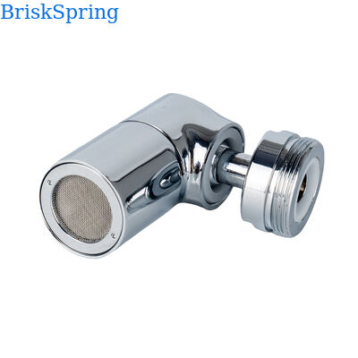 Aireador de grifo de micro-nanoburbujas giratorio de 720°, aireador de grifo de latón H59 para limpieza profunda y flujo de agua eficiente