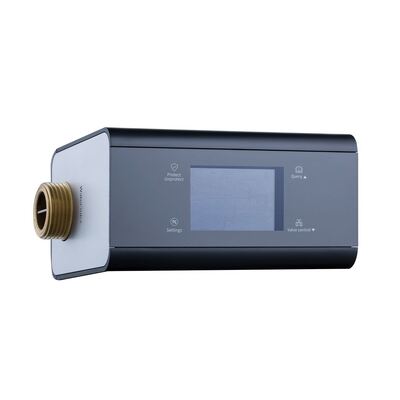 Detector de fugas de agua inteligente para toda la casa con monitoreo remoto por APP, doble fuente de alimentación, conexión de 3/4 de pulgada
