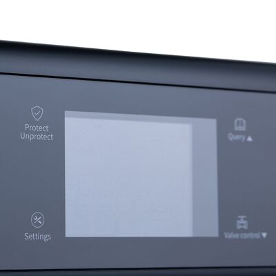 Detector de fugas de agua inteligente para toda la casa con monitoreo remoto por APP, doble fuente de alimentación, conexión de 3/4 de pulgada