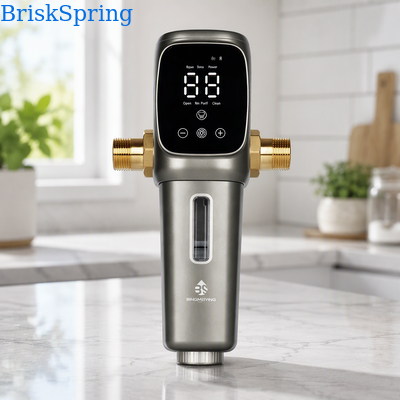 Fully Automatic Whole House Water Pre Filter with 40 Micron Precision Filtration and 6T/H High Flow Rate