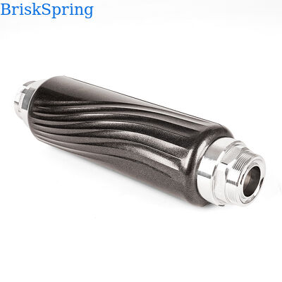 Sistema Descalcificador de Agua Premium BriskSpring Sin Sal con Tecnología de Polarización Iónica SAAS, Caudal de 4T/H y Material de Latón H59-1