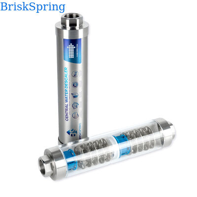 Q1 Whole House Non-Salt Water Descaler with Transparent Food Grade Housing for Efficient Scale Inhibition