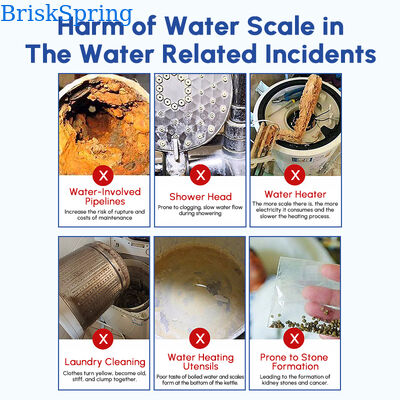 Q1 Whole House Non-Salt Water Descaler Wall-Mounted Anti-Scale System with 10-Year Service Life