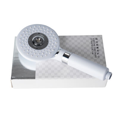 Cabezal de ducha de mano Micro Nano Bubble con 3 modos de pulverización, SUS304, ABS, ahorro de agua, BriskSpring