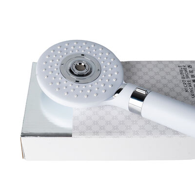 Cabezal de ducha de mano Micro Nano Bubble con 3 modos de pulverización, SUS304, ABS, ahorro de agua, BriskSpring