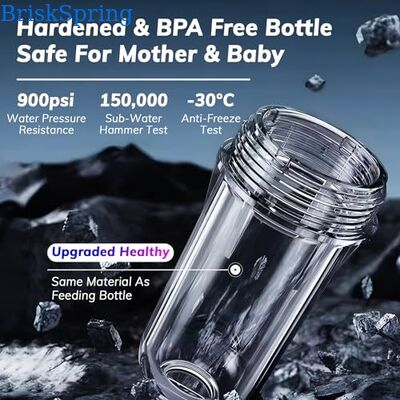 40 Micron Reusable Mesh Water Pre Filter with Water Driven Self Cleaning Scraper for Whole House Spin Down Sediment Filtration