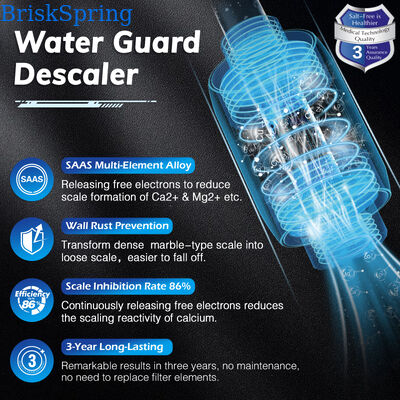 Salt Free Non Electric 1/2 Inch Water Descaler Inline Scale Inhibitor for Home Plumbing and Water Pipes