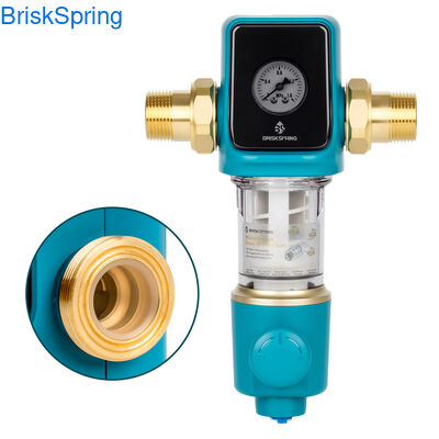 Prefiltro de agua compacto de 1,08 kg con diseño resistente a obstrucciones y protección completa del sistema