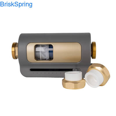 40/100 micras Filtro de sedimentos de giro descendente para toda la casa con sistema de filtración doble y función de autolimpieza