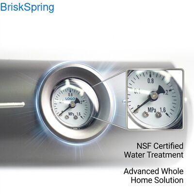 Descalcificador de agua para toda la casa de latón, caudal de 5T/H, certificado NSF RoHS