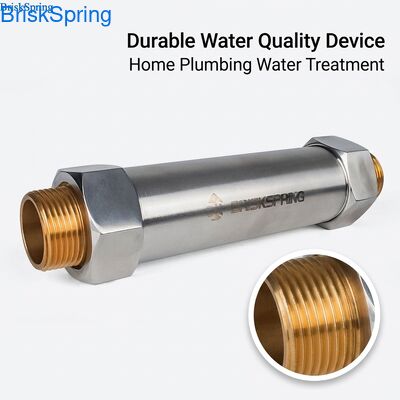 Sistema de descalentador de agua libre de sal certificado por RoHS, acondicionador electrónico de agua libre de mantenimiento para fontanería doméstica, presión de 0,15MPa