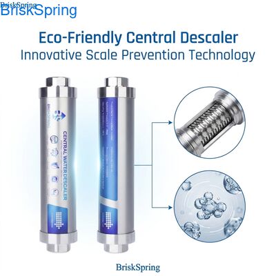 Descalzador de agua central certificado por NSF con tecnología física ecológica