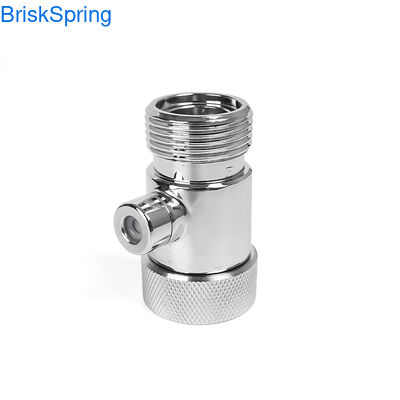 Generador de burbujas ultrafinas de latón y acero inoxidable para duchas con agua purificada y limpieza profunda de la piel