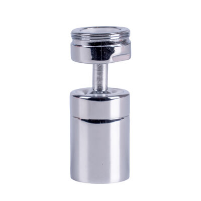Aerador de grifo de burbujas micro nano de rotación completa de 360 ° con 1,09 × 108 ± 1,65 × 107 partículas/ml Concentración de burbujas y H59-1 Construcción de latón + acero inoxidable SUS304