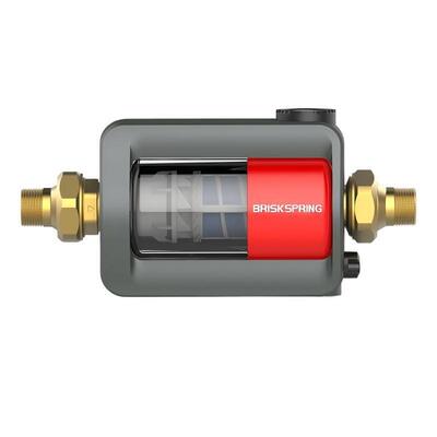Prefiltro de agua de toda la casa de autolimpieza de 40 micras con alta tasa de flujo de 7T/H para filtración de sedimentos por rotación
