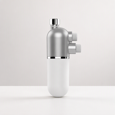 Filtro de agua para toda la casa con tecnología de inhibición de escala bioactiva MSAP para una precisión de filtración de 40 micras y sin necesidad de electricidad