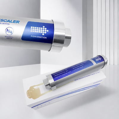 J-600-BS Descalentador de agua para toda la casa con polarización de iones físicos puros sin magnetismo ni electricidad y capacidad de flujo de 4 T / H