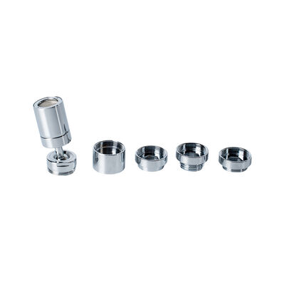 Aerador de grifo de cocina de micro-nano burbujas, aerador de grifo de latón H59 giratorio de 360 ° para limpieza profunda y flujo de agua eficiente