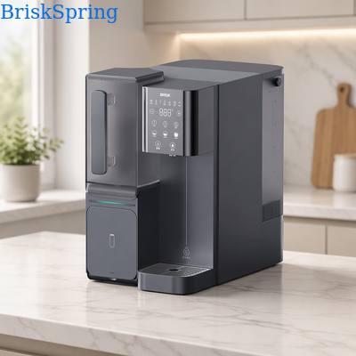 Purificador de agua de escritorio de calentamiento instantáneo de 2200W con filtración multietapa y dispensador de agua de encimera sin instalación