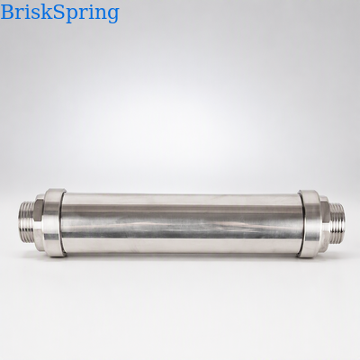 BriskSpring Sistema de descalentador de agua de alta eficiencia para toda la casa con tecnología de polarización iónica SAAS 4T/H y material de latón H59-1