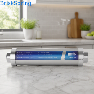Descalcificador de agua para toda la casa con tecnología de polarización iónica, caudal de 4T/H, sistema de tratamiento de agua dura sin sal