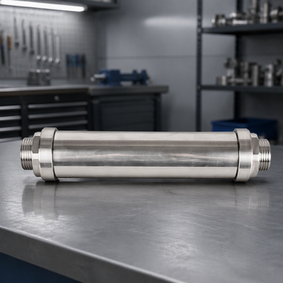 Sistema Descalcificador de Agua Premium BriskSpring Sin Sal con Tecnología de Polarización Iónica SAAS, Caudal de 4T/H y Material de Latón H59-1