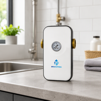 Descalcificador de agua para toda la casa con construcción de latón H59-1, caudal de 5T/H y certificación NSF para la prevención de incrustaciones de cal